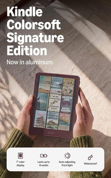 Kindle Colorsoft Signature Edition